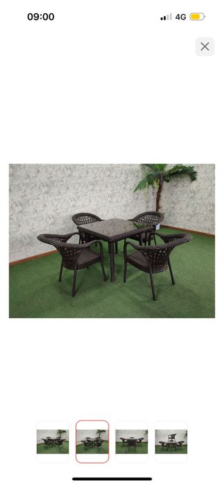 Комплект мебель ротанг