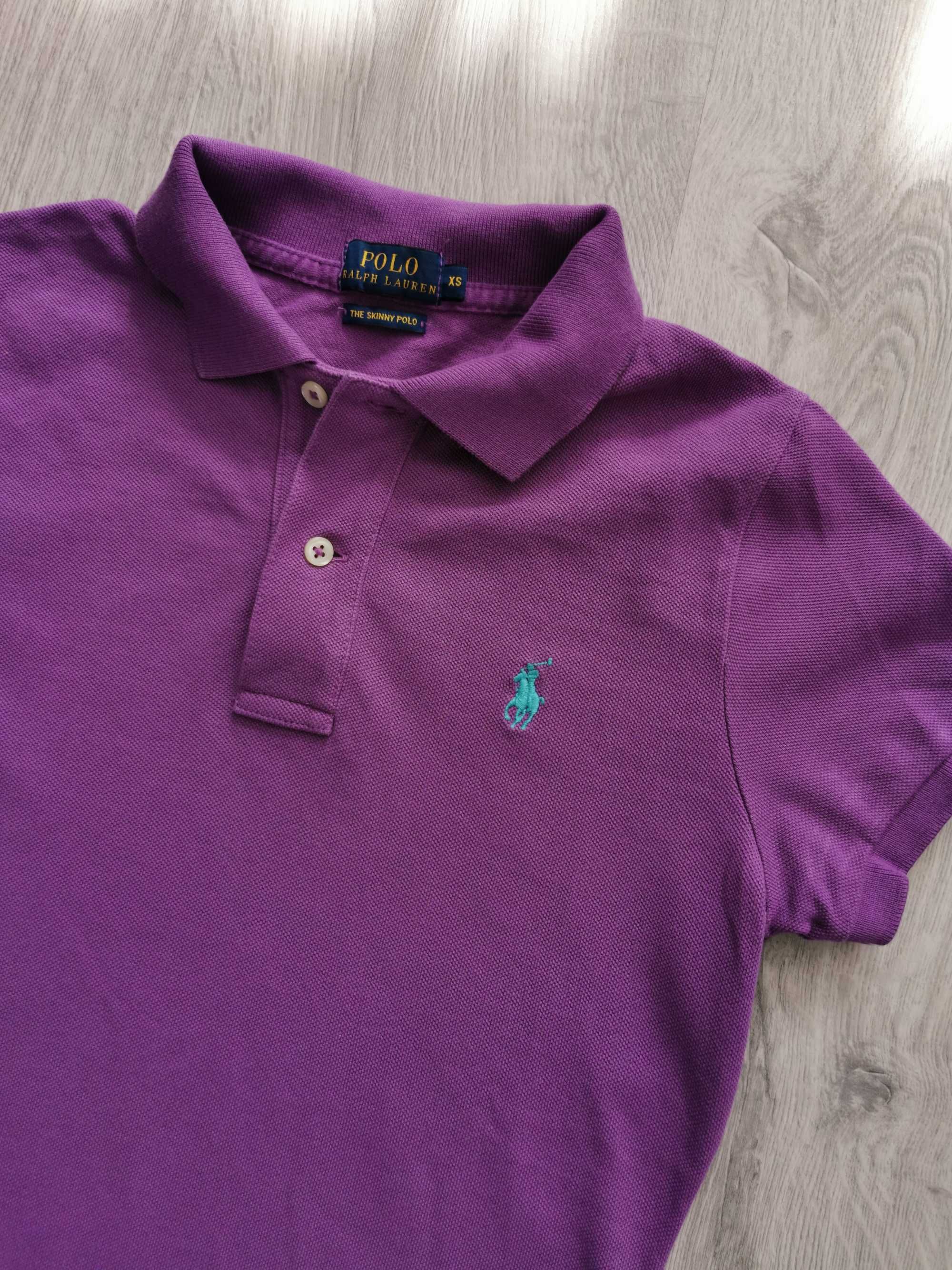 Tricou Polo Femei Ralph Lauren Mov deschis marime XS-S