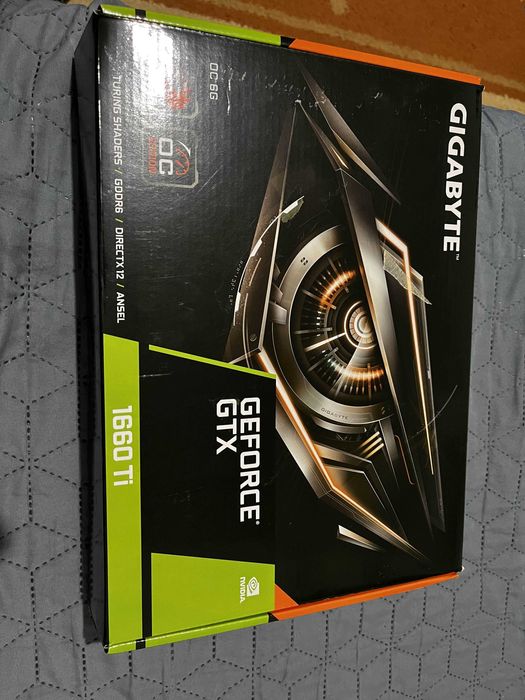 Gigabyte GTX 1660 Ti OC 6GB GDDR6 (GV-N166TOC-6GD), 5 г. ползване