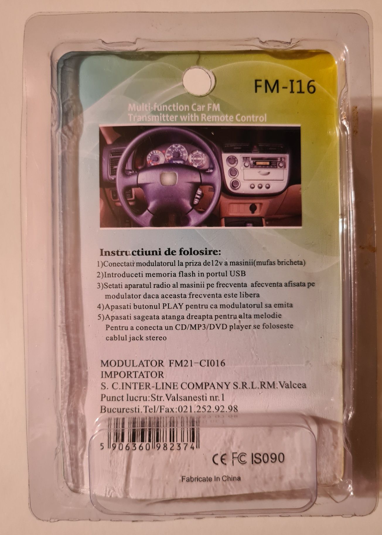 Modulator FM-I16 Mp3