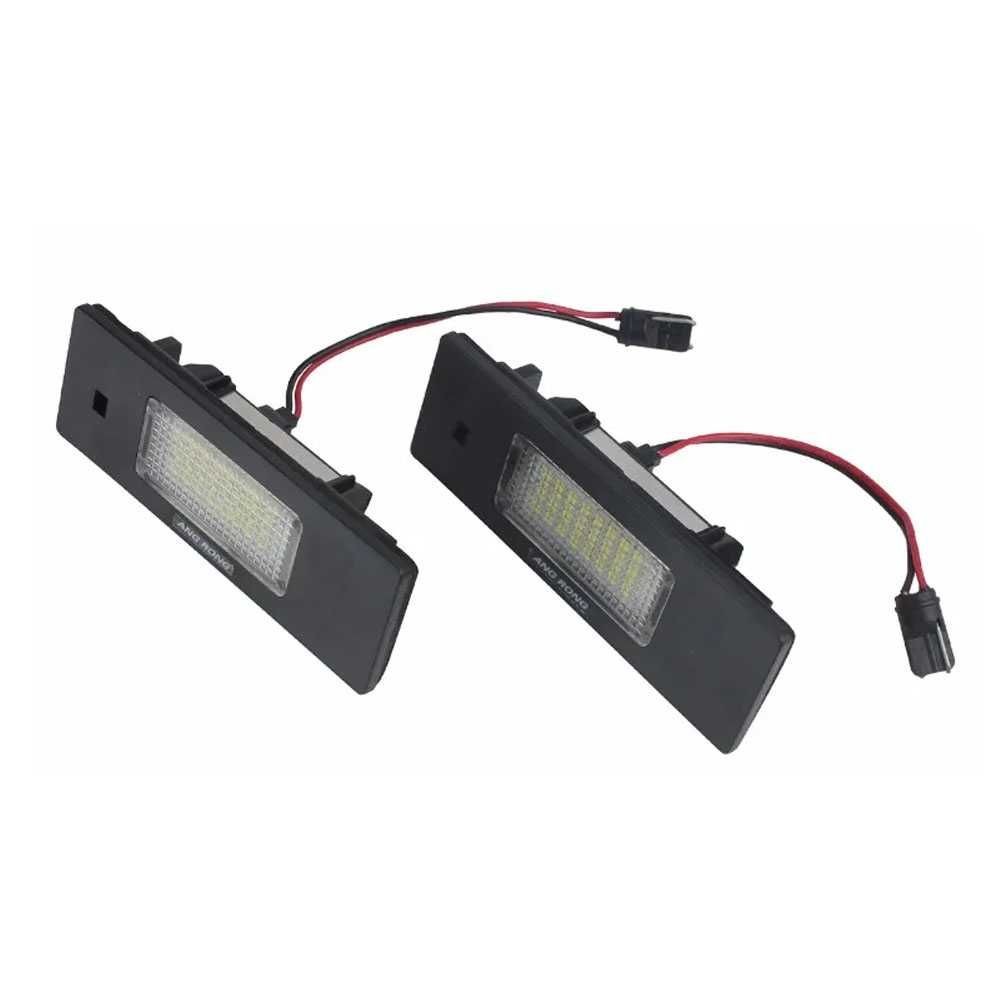 Set 2 bucati lampa LED lumina alba numar pentru BMW Seria 1 E81 E87