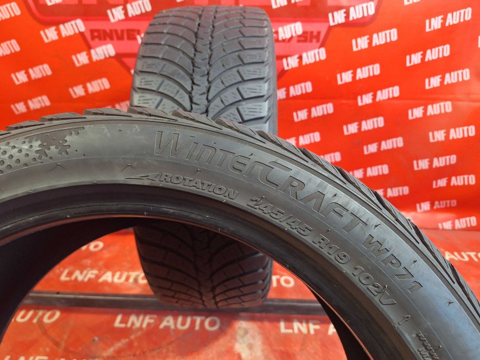 Anvelope de IARNA - 245/45/19 - KUMHO - 6.59 MM - DOT 2019 !