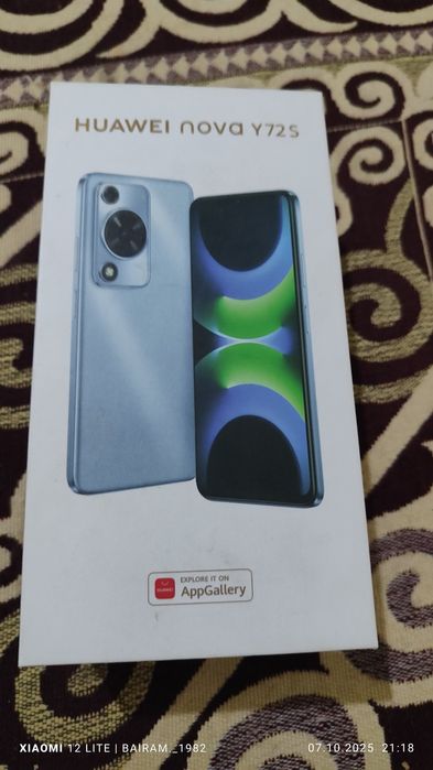 HUAWEI NOVA Y 725 телефон стылады  жаңа телефон дым қолданылмады