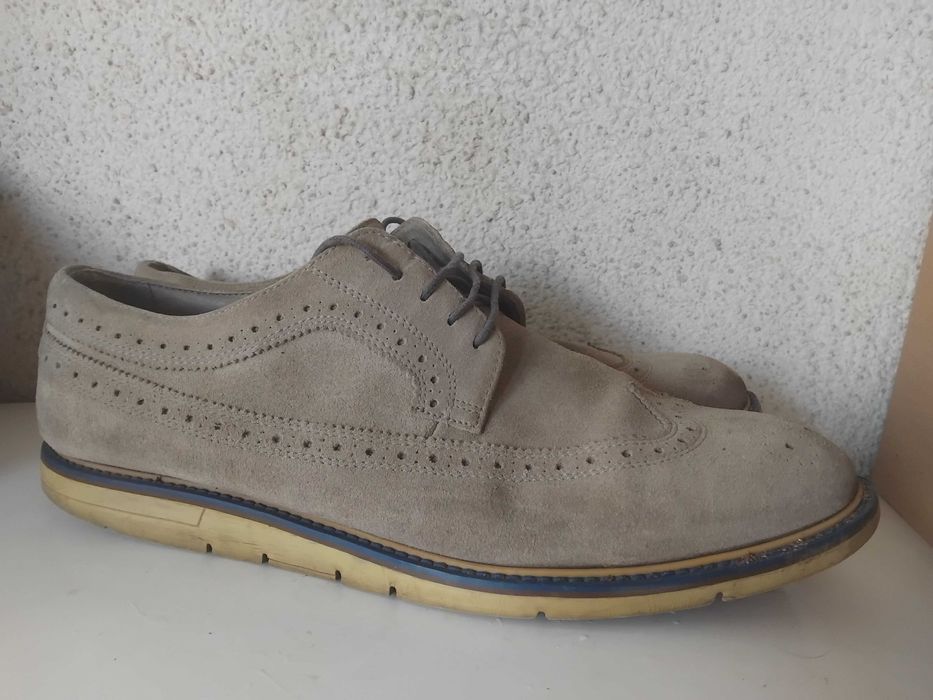 GEOX - 100% оригинални мъжки дишащи обувки естествена кожа