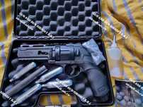 Pistol HDR ~VARIANTA NOUA~ Cu Bile de CAUCIUC 22.4 JOULI Okazie! Pusca