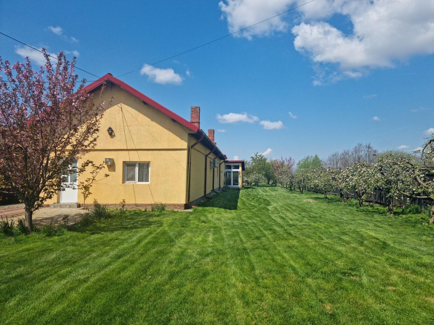 Casa renovata, la cheie cu teren mare în zona linistita