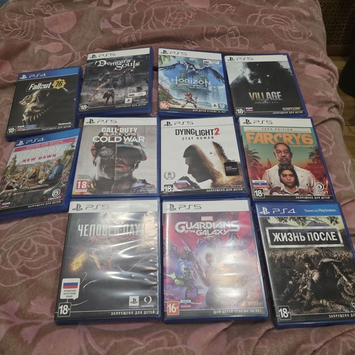 Игры PS5-PS4 в отличном состоянии