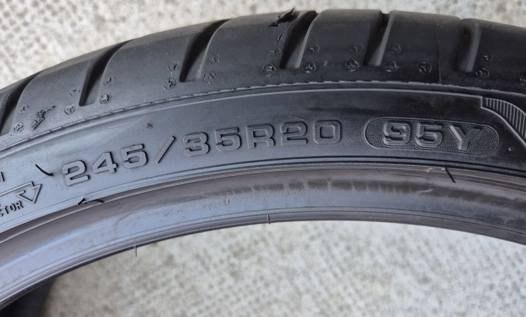 Set 2buc 245/35 R20 95Y XL Goodyear Eagle F1 Asymmetric³ *BMW RSC RFT