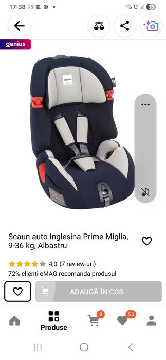 Scaun auto Inglesina 9_36 kg