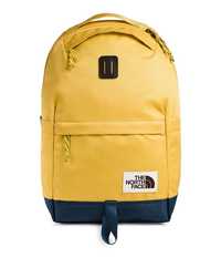 North face daypack рюкзак желтого цвета