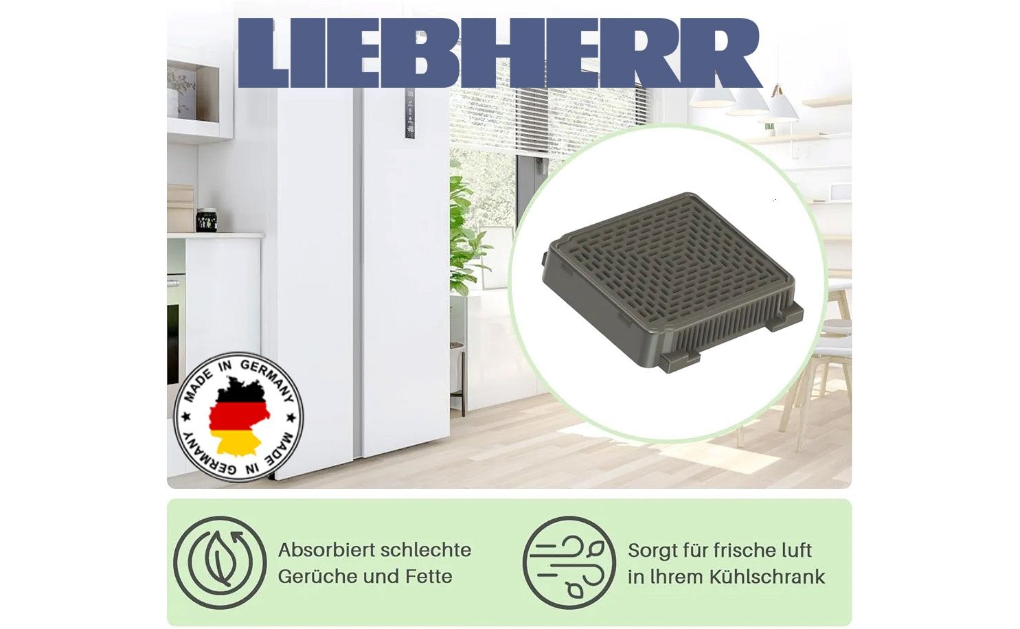 LIEBHERR FreshAir Филтър с активен въглен за премахване на миризми