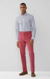 Pantaloni slim fit de lux XL chino premium Hackett London NOI bumbac