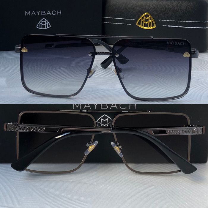 Мъжки слънчеви очила правоъгълни 4 цвята Maybach