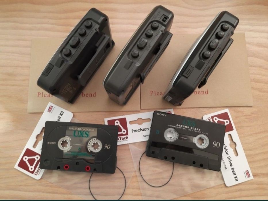 Walkman Minicasetofon Sony, 3 modele