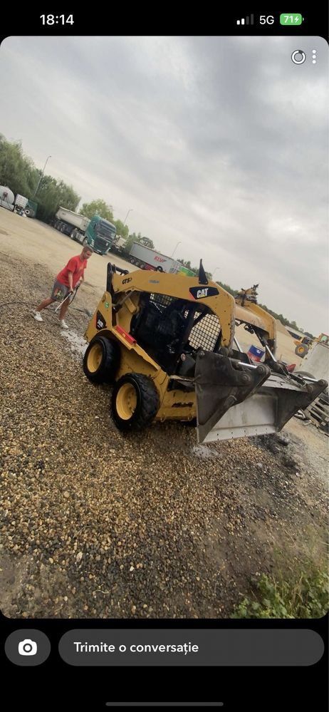 Caterpillar 242b2 miniincarcator bobcat  2010