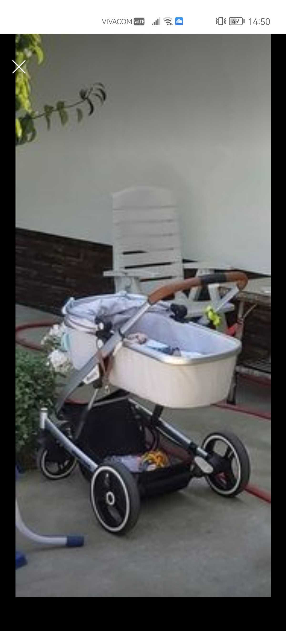 Бебешка количка kikka boo