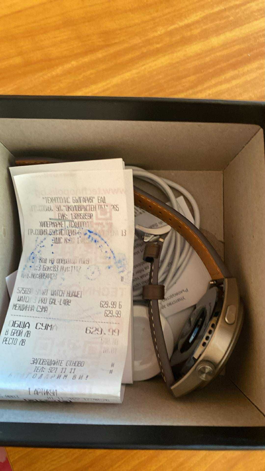 Продавам Смарт часовник Huawei 3 Pro само за 199 лв!