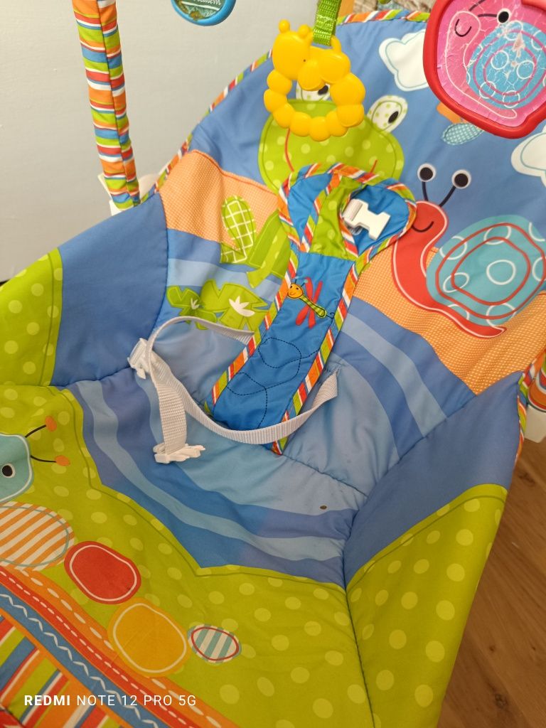 Бебешка люлка шезлонг fisher price