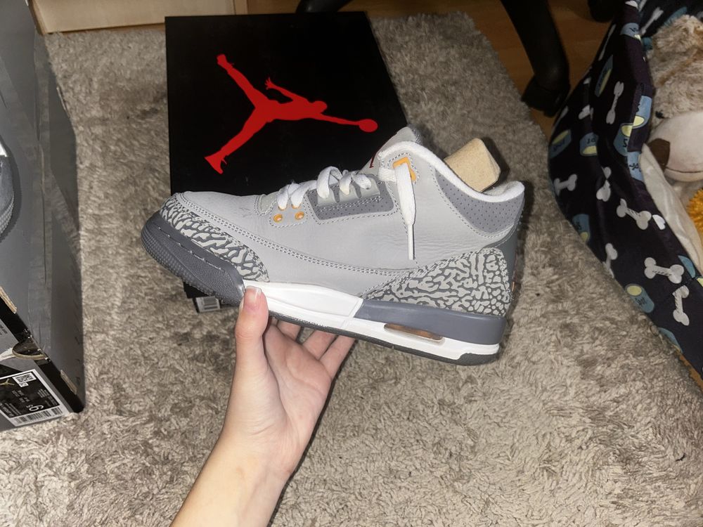 Jordan 3 ,,cool grey”|37,5