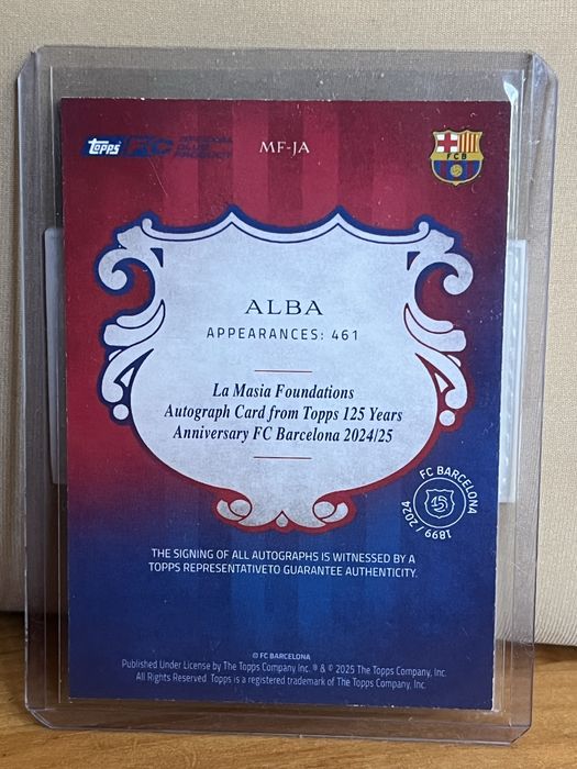 Topps номерирани карти с автограф