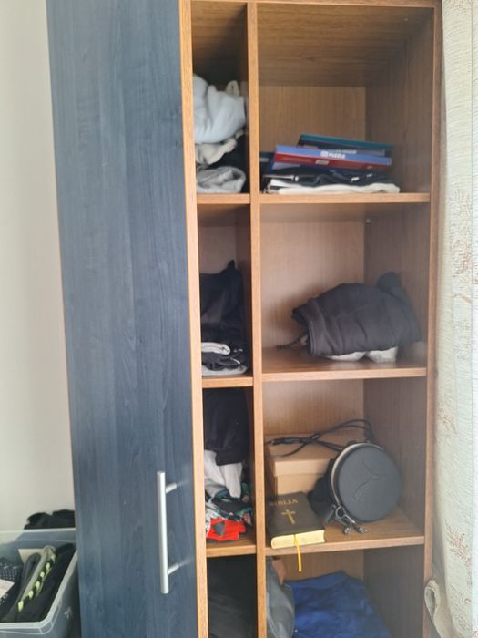 Mobila-dulap, polițe si lada depozitare