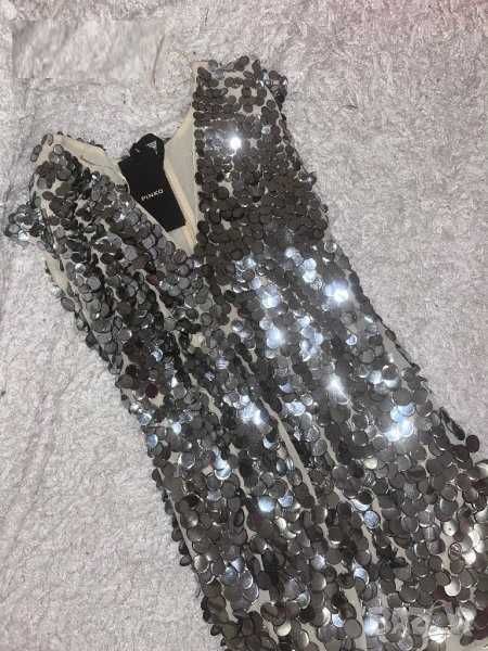 нОВА Дамска вечерна рокля с пайети Pinko Moon Shine - XS/S