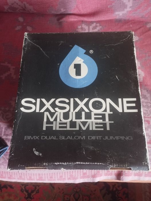 Vând cască bicicleta sixsixone mullet și mănuși piele