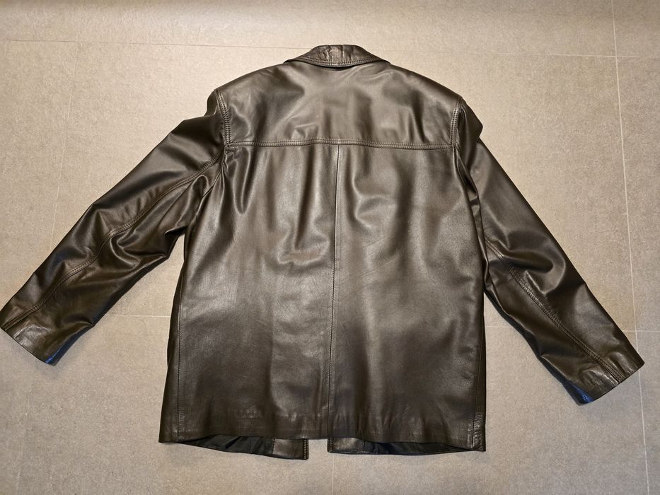 Geaca din piele naturala, pentru barbati