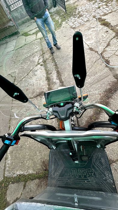 Triciclu tricicleta electrica basculabila 2 locuri