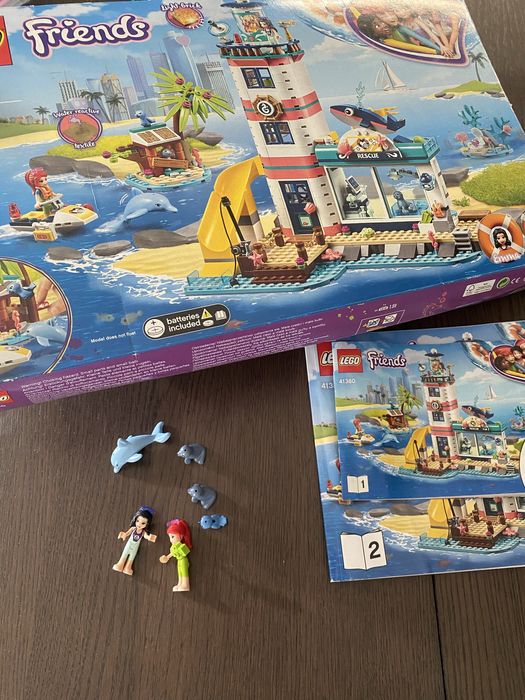 LEGO Friends - Centrul de salvare de la far 41380, 602