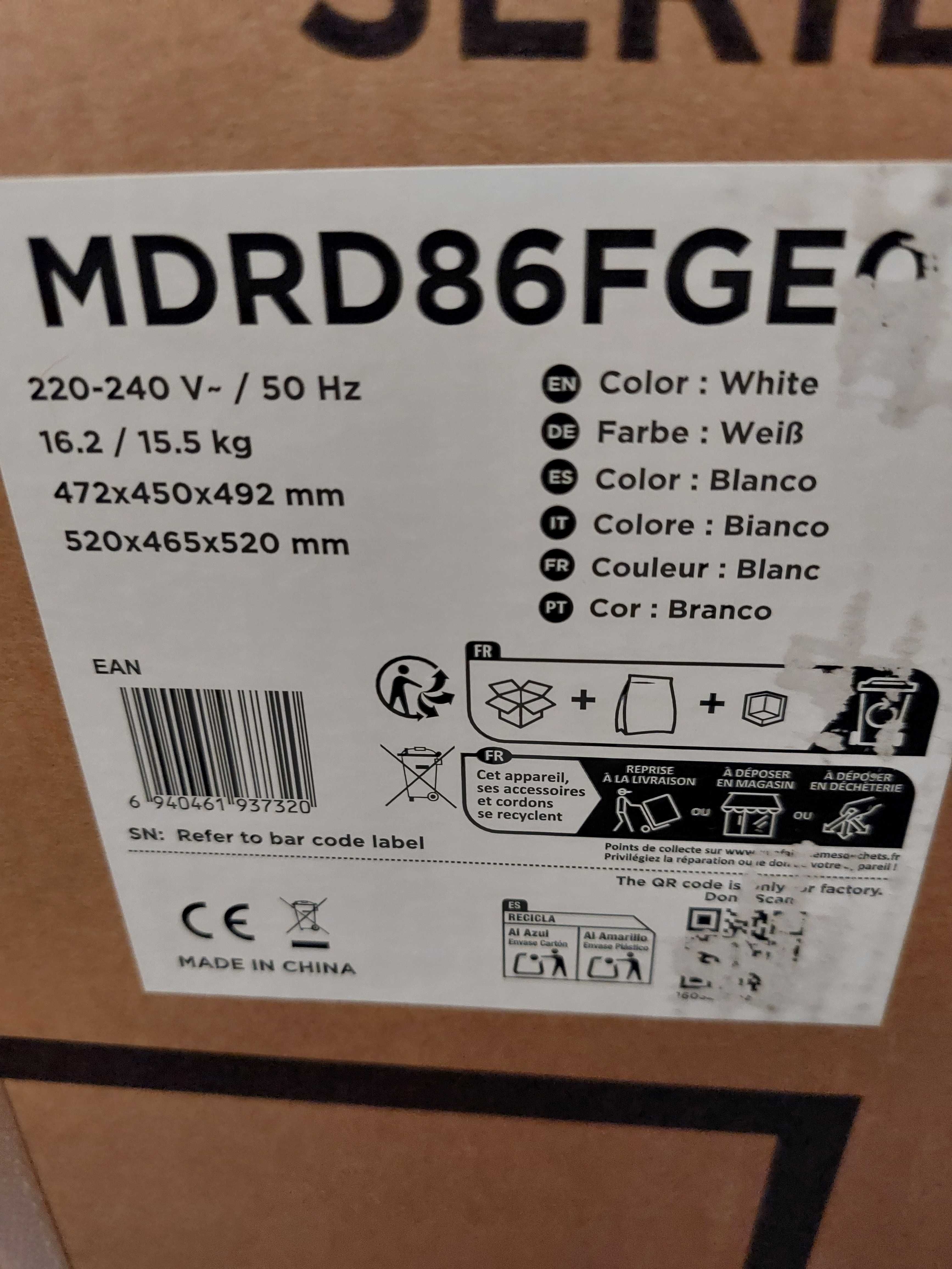 Хладилник midea MDRD86FGE