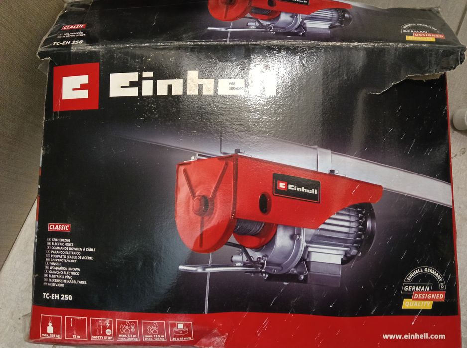 Palan electric Einhell TC-EH 1000, folosit de 3 ori