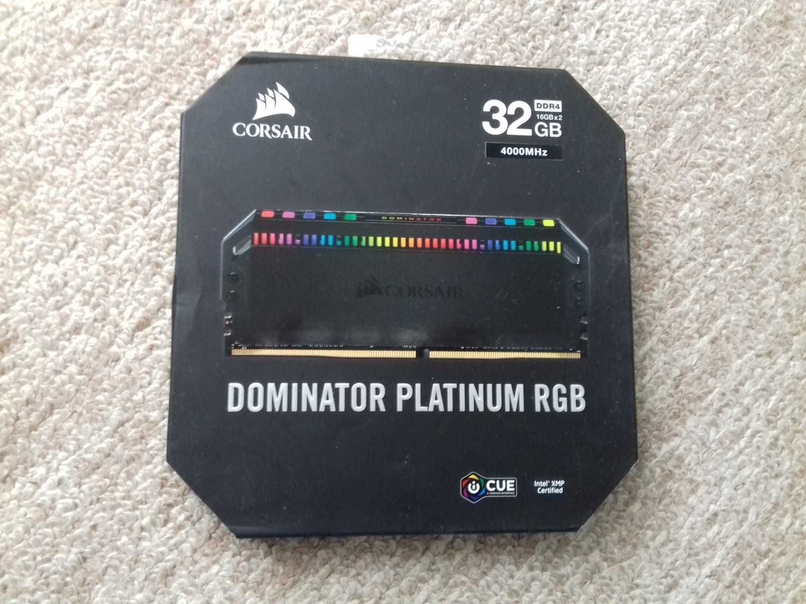 Memorie Corsair Dominator Platinum RGB 32GB DDR4 4000MHz CL19 -noi