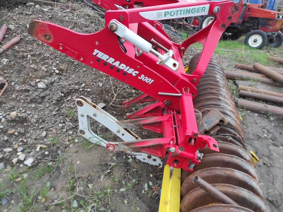 Cadru Terra disc pottinger 3m tăvălug greu hidraulic 1 piesă