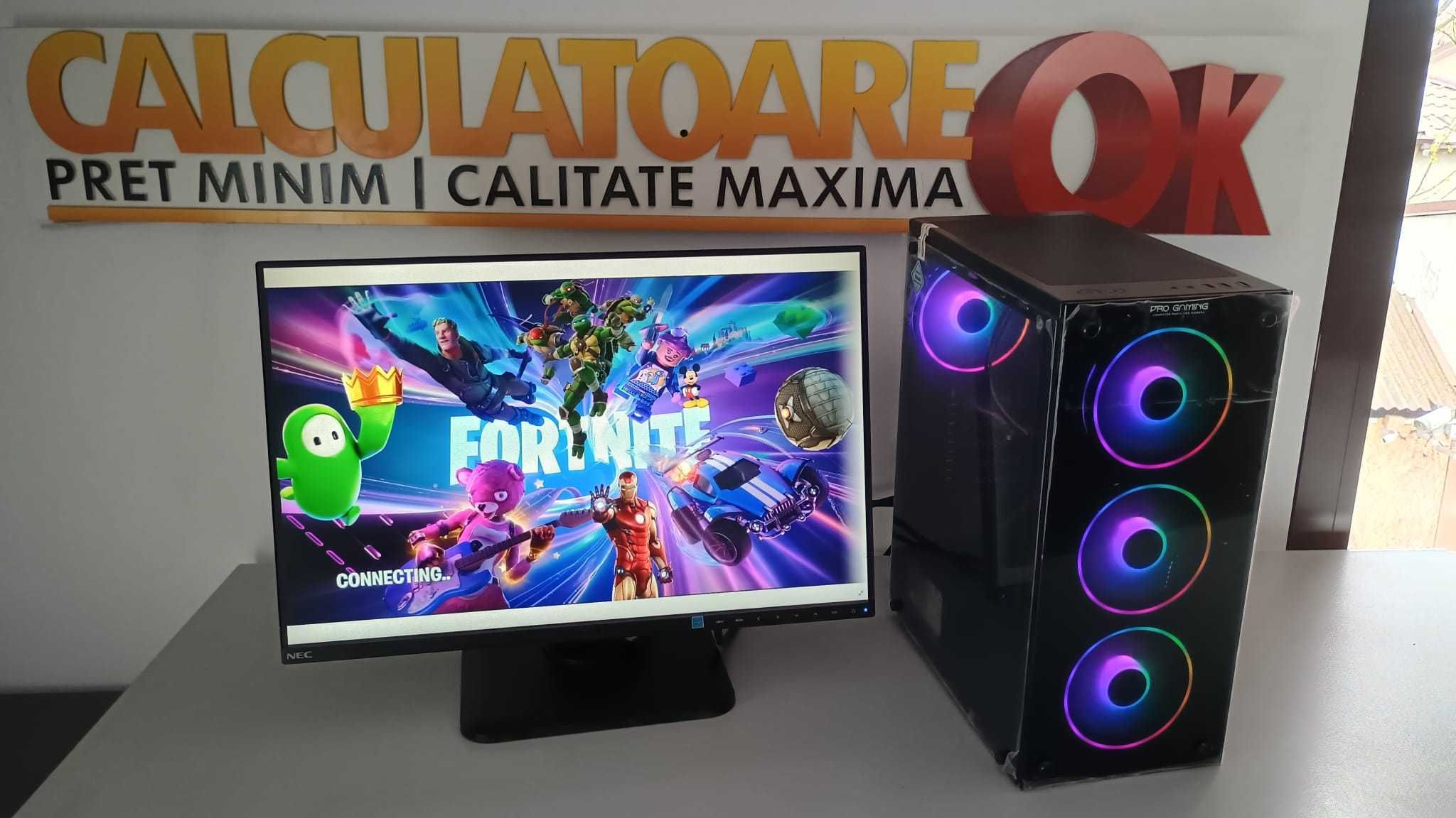 PC Gaming NOU! cu garantie I7-6700, 32GB DDR4, 500SSD Video RX 580 8GB