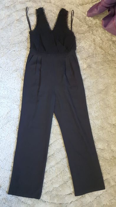 Salopete negre marimea 42 (L)