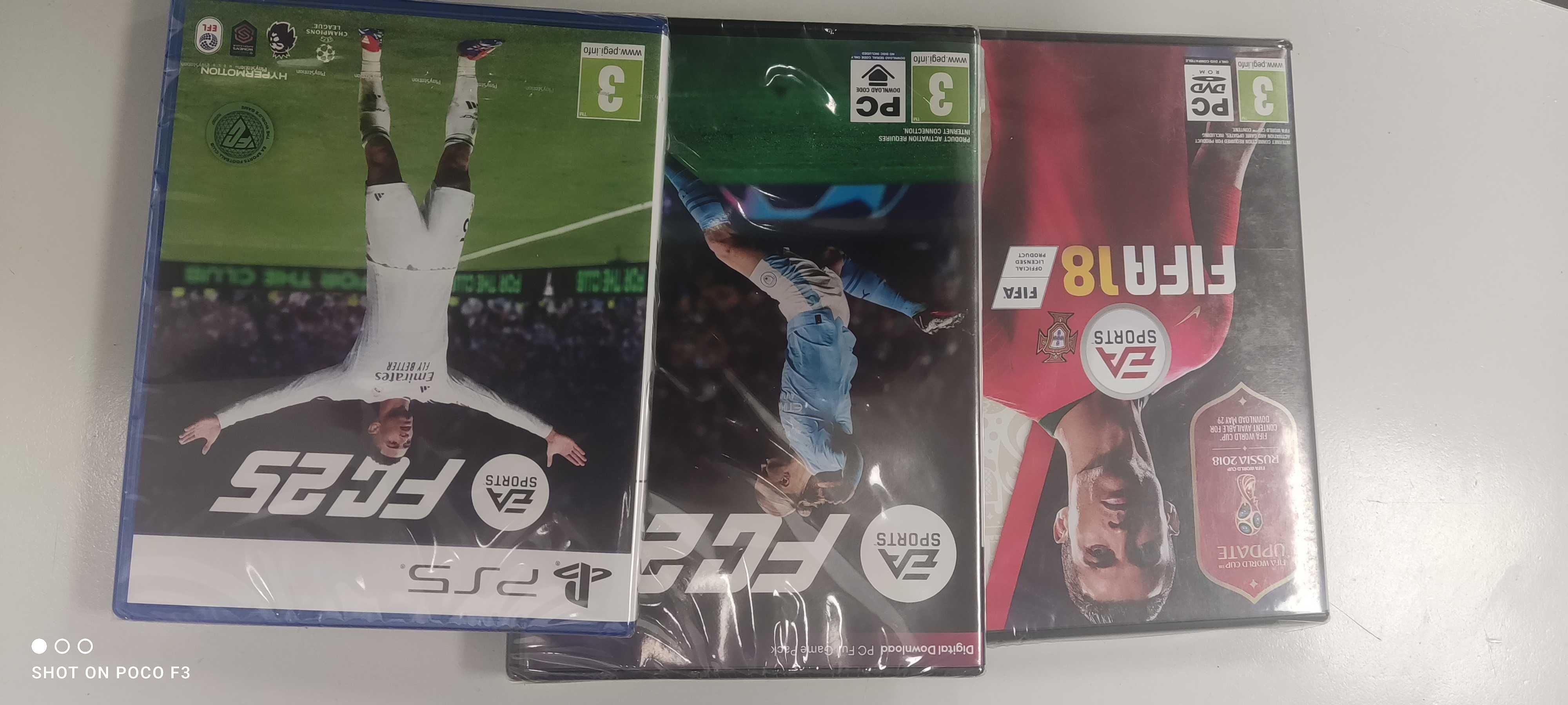 vand 3 cd fifa originale sigilate