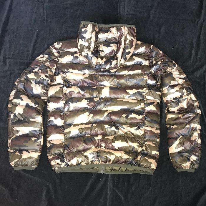 Geaca gluga matlasata unisex camuflaj army kaki toamna iarna primavara