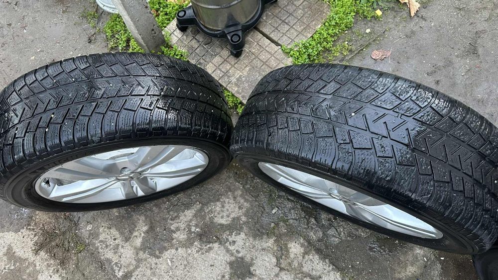 Джанти с зимни гуми за мерцедес 19