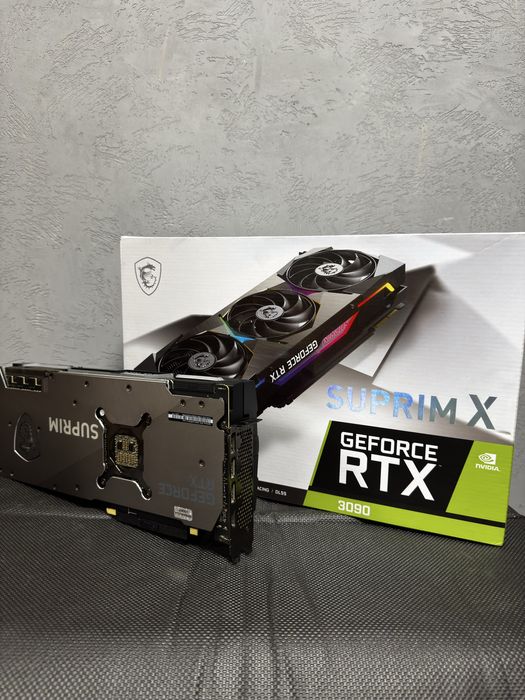 MSI rtx 3090 suprim X 24gb cea mai buna varianta de 3090 dintre toate