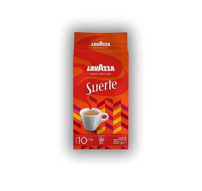 Кафе пакет LAVAZZA - SUERTE 250гр мелено внос ИТАЛИЯ