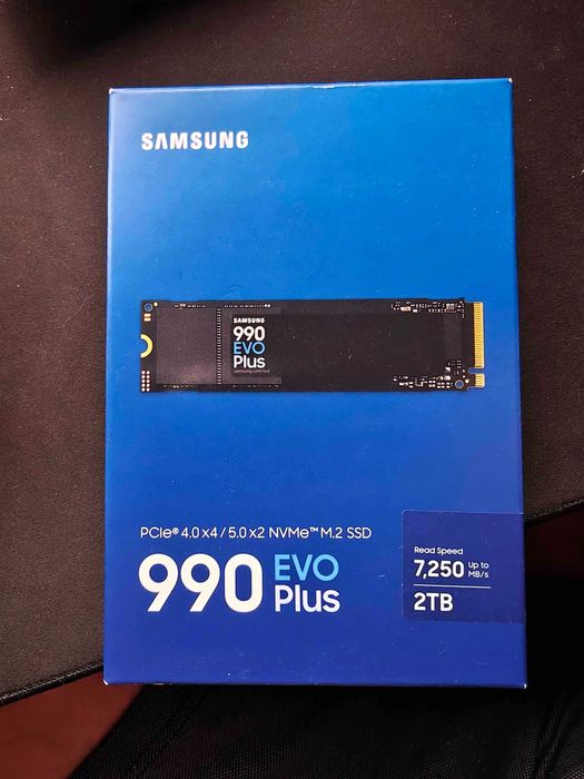SSD Чисто Нов Samsung 990 EVO Plus 2TB