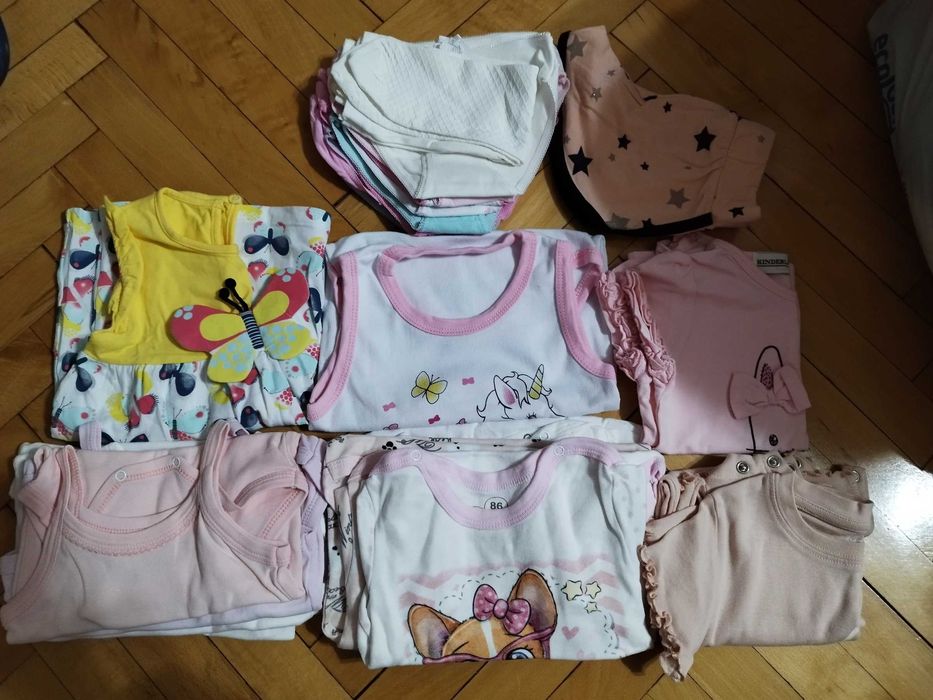 Бебешки летни дрешки за момиче