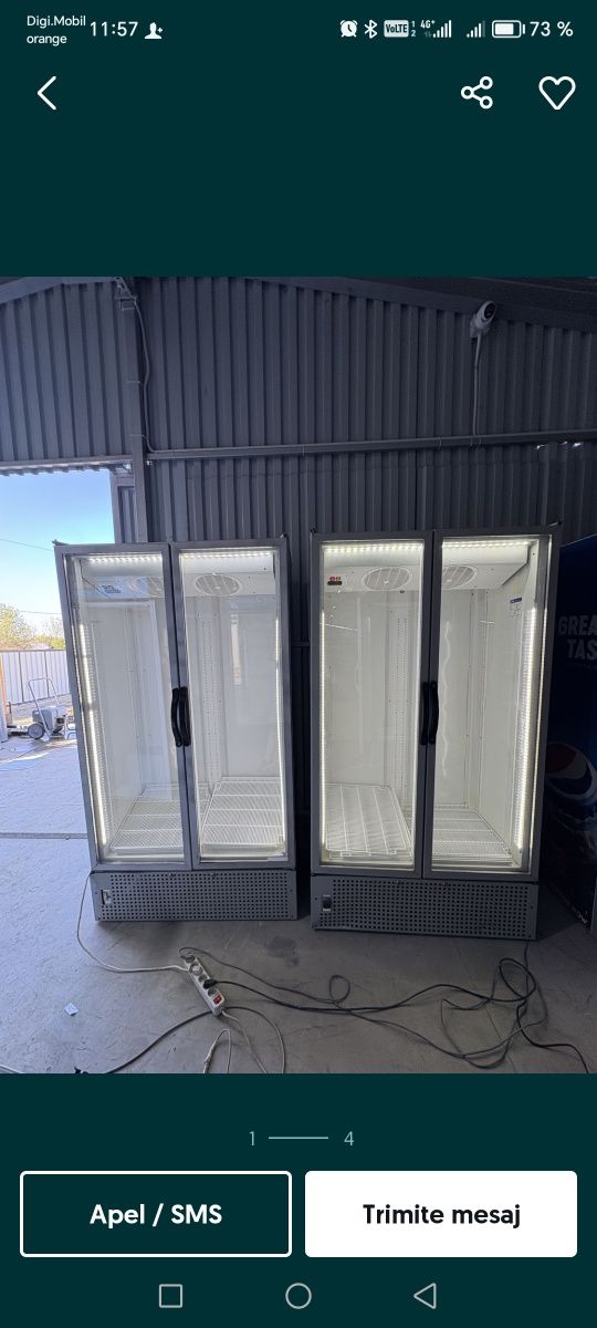 Vitrine frigorifice verticale /duble /slim /dozatoare