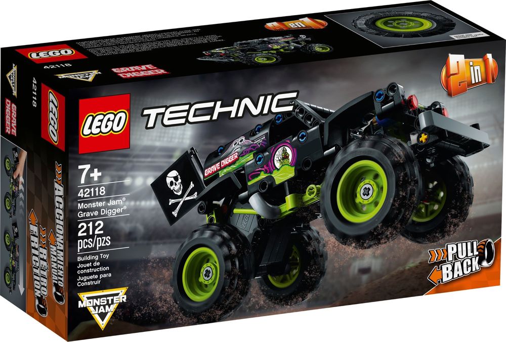 Lego Technic 42118 (continut sigilat) - Grave Digger (2021)