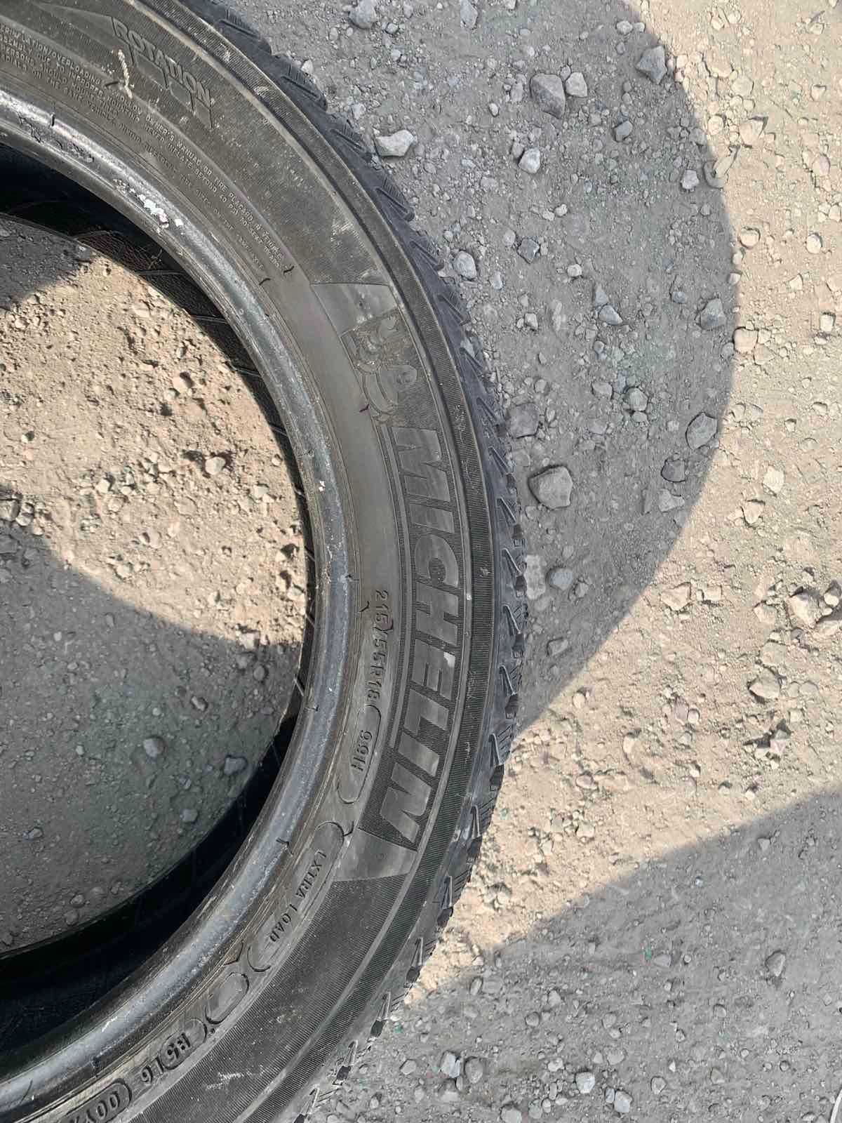 Зимни гуми Michelin 215/55 R18 Dot 2316 ном 42