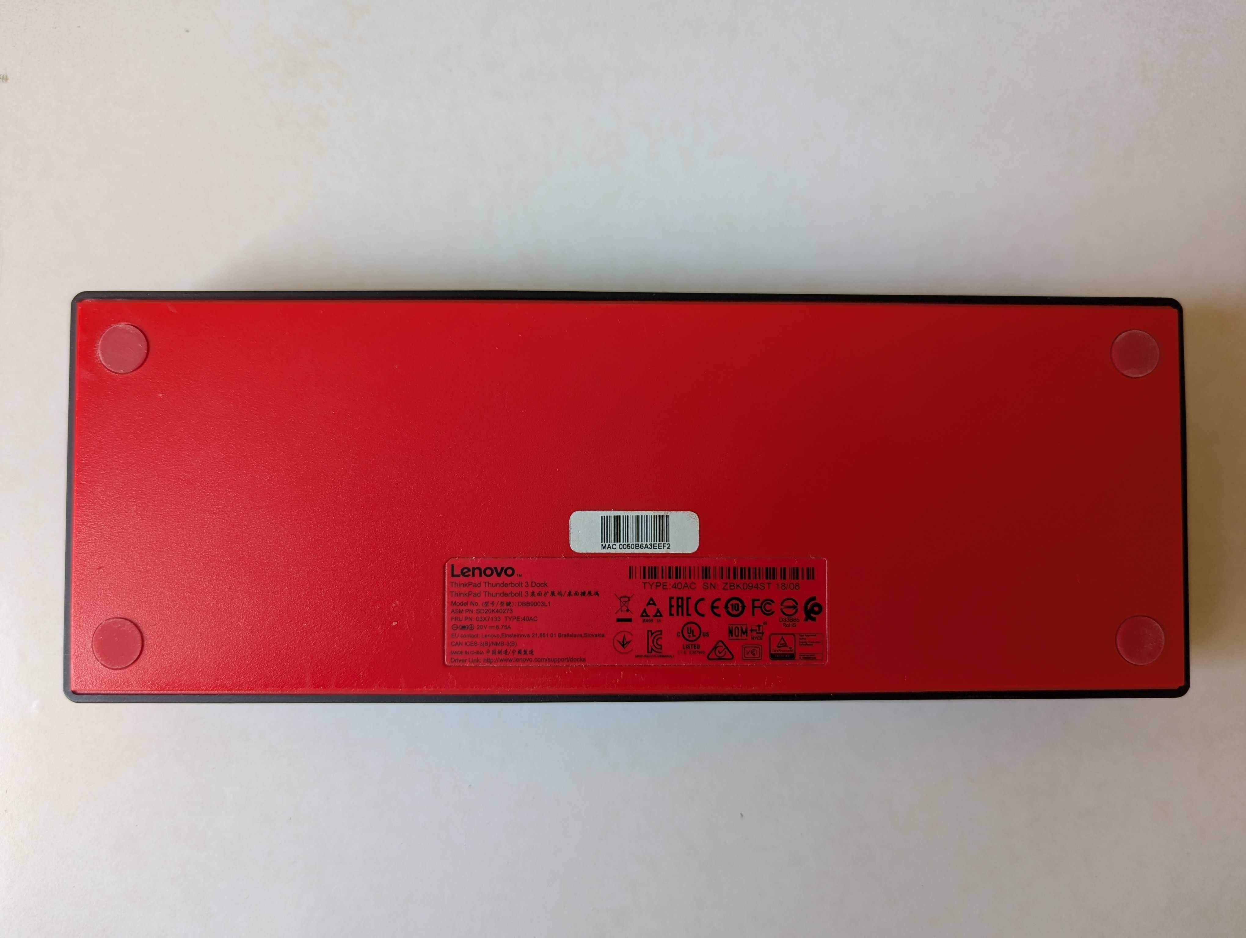 Lenovo ThinkPad Thunderbolt 3 Dock (Докинг станция)