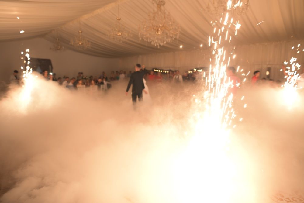 Efecte speciale: Fum greu cu gheata carbonica