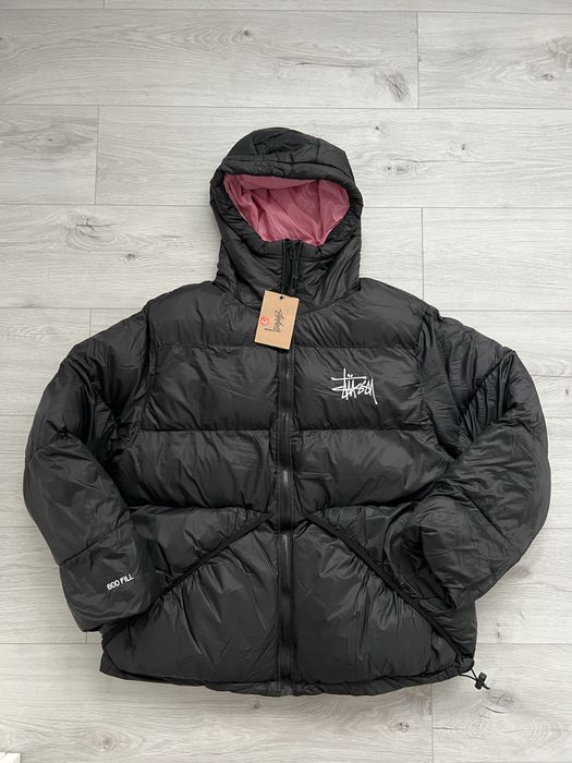 Geaca Stussy Black/Pink