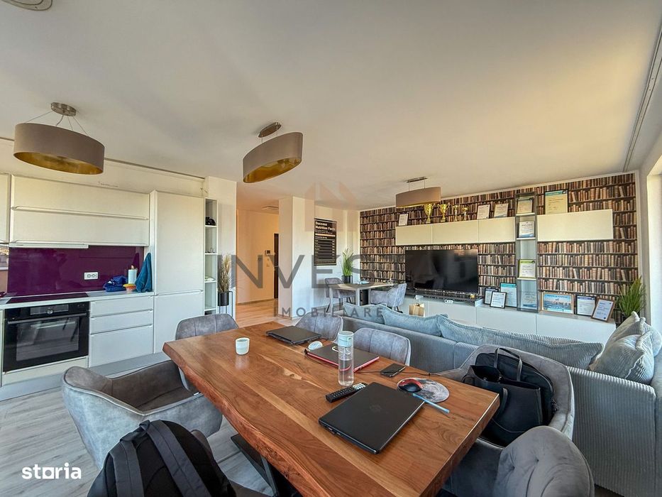 Penthouse 4 camere 120 mp utili + terasa 145 mp! Panorama spre lac!